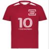 Custom Soccer Jersey with Name Number Team Logo Personalized Soccer Shirts for Youth Scarlet Large view 3
