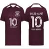 Custom Soccer Jersey with Name Number Team Logo Personalized Soccer Shirts for Youth Maroon Small view 1