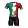 Sparx Mens Elite Aerosuit Triathlon Suit Mens Short Sleeve Tri Suit Skinsuit (Mexico, 3XL) view 2