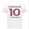 Custom Soccer Jersey with Name Number Team Logo Personalized Soccer Shirts for Youth White Medium view 4
