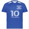 Custom Soccer Jersey with Name Number Team Logo Personalized Soccer Shirts for Youth Royal White Large view 3