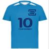 Custom Soccer Jersey with Name Number Team Logo Personalized Soccer Shirts for Youth Blue X-Large view 3