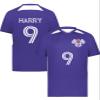 Custom Soccer Jersey with Name Number Team Logo Personalized Soccer Shirts for Youth Purple X-Large view 2