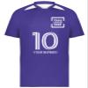 Custom Soccer Jersey with Name Number Team Logo Personalized Soccer Shirts for Youth Purple X-Large view 3