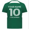 Custom Soccer Jersey with Name Number Team Logo Personalized Soccer Shirts for Youth Dark Green Small view 4