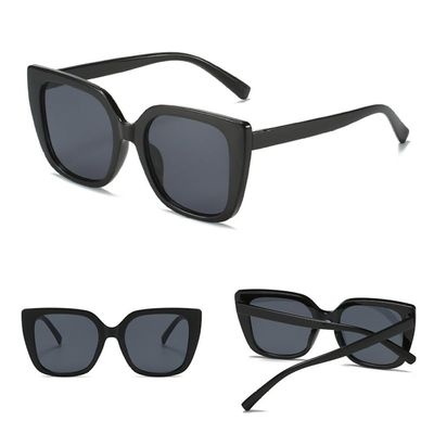 XLUMIO Accessories Large Frame Cat Eyes Sunglasses Vintage UV400 Casual Flat Light Glasses Eyewear Shades for Adult,Women,Men,C1,one size
