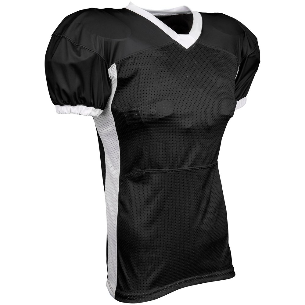Blitz Football Jersey, Adult 2X-Large, Black, White