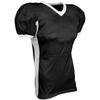 Blitz Football Jersey, Adult 2X-Large, Black, White view 1