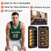 Portable Basketball Footwork Training Mat, Agility Footstep Training Mat, Basketball Pads for Training All Levels, Non-Slip Silent Equipment for All Ages to Improve Speed, Strength and Coordination view 2