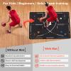 Portable Basketball Footwork Training Mat, Agility Footstep Training Mat, Basketball Pads for Training All Levels, Non-Slip Silent Equipment for All Ages to Improve Speed, Strength and Coordination view 4