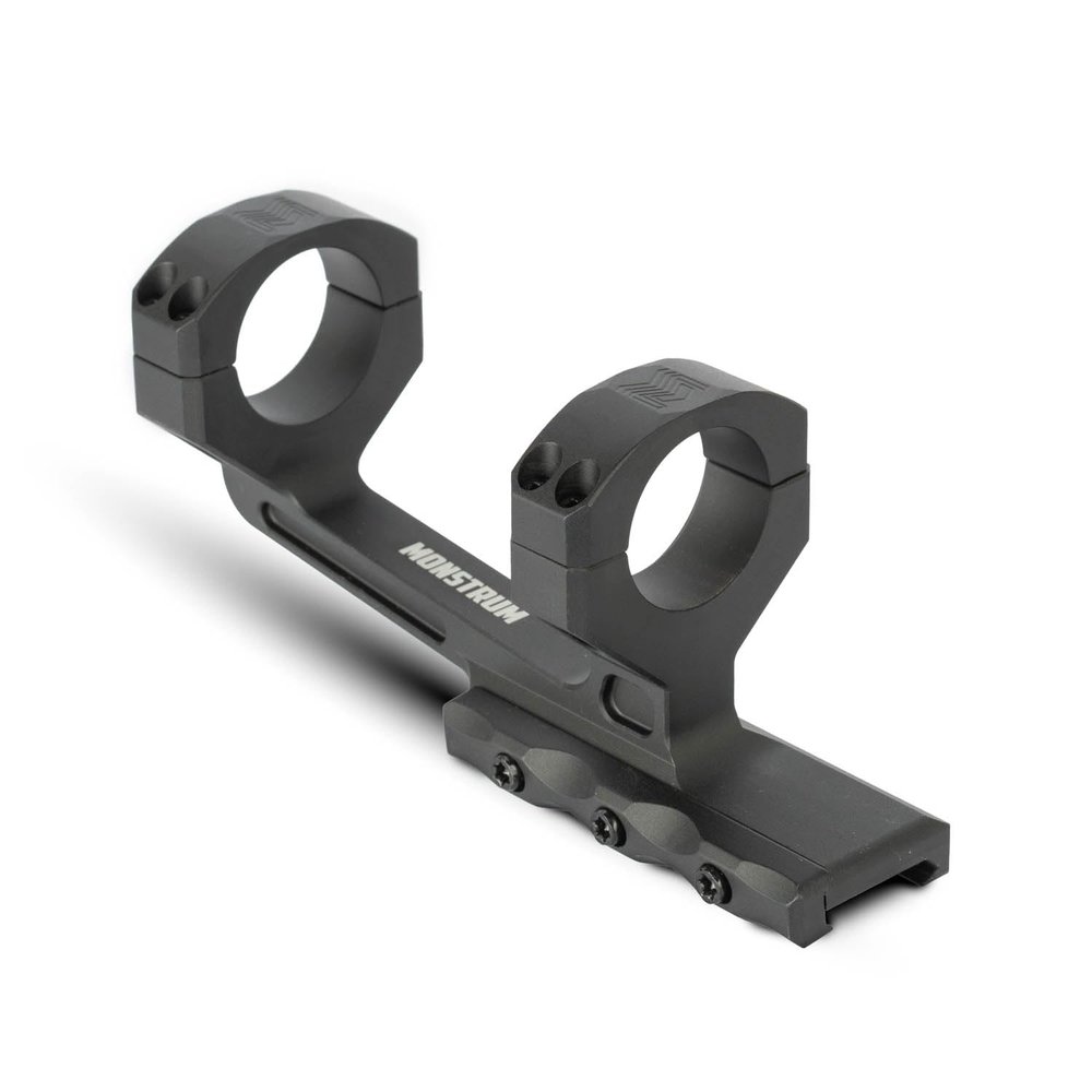Monstrum Ultralight Razorclaw Dual Ring Scope Mount | Long Forward Offset | 30 mm Diameter