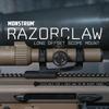 Monstrum Ultralight Razorclaw Dual Ring Scope Mount | Long Forward Offset | 30 mm Diameter view 2