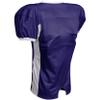 Blitz Football Jersey, Youth Small, Purple, White view 2