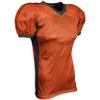 Blitz Football Jersey, Adult Large, Orange, Black view 1