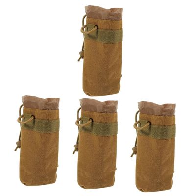 Sosoport 4pcs Heat-resistant Portable Water Bottle Sleeve Cover Scalding Oxford Carrier Bag for Outdoor Sports Hiking Camping and Travel