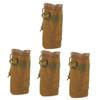 Sosoport 4pcs Heat-resistant Portable Water Bottle Sleeve Cover Scalding Oxford Carrier Bag for Outdoor Sports Hiking Camping and Travel view 1