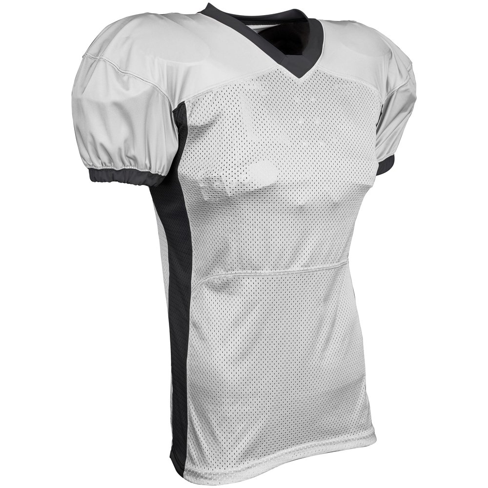 Blitz Football Jersey, Adult 2X-Large, White, Black