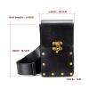2023 New Bag Women's Retro Women's Bag Outdoor Mobile Phone Sports Mini Pocket (Color : B) view 3