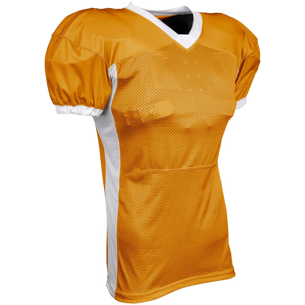 Blitz Football Jersey, Adult X-Large, Gold, White