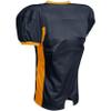 Blitz Football Jersey, Youth Medium, Navy, Gold view 2