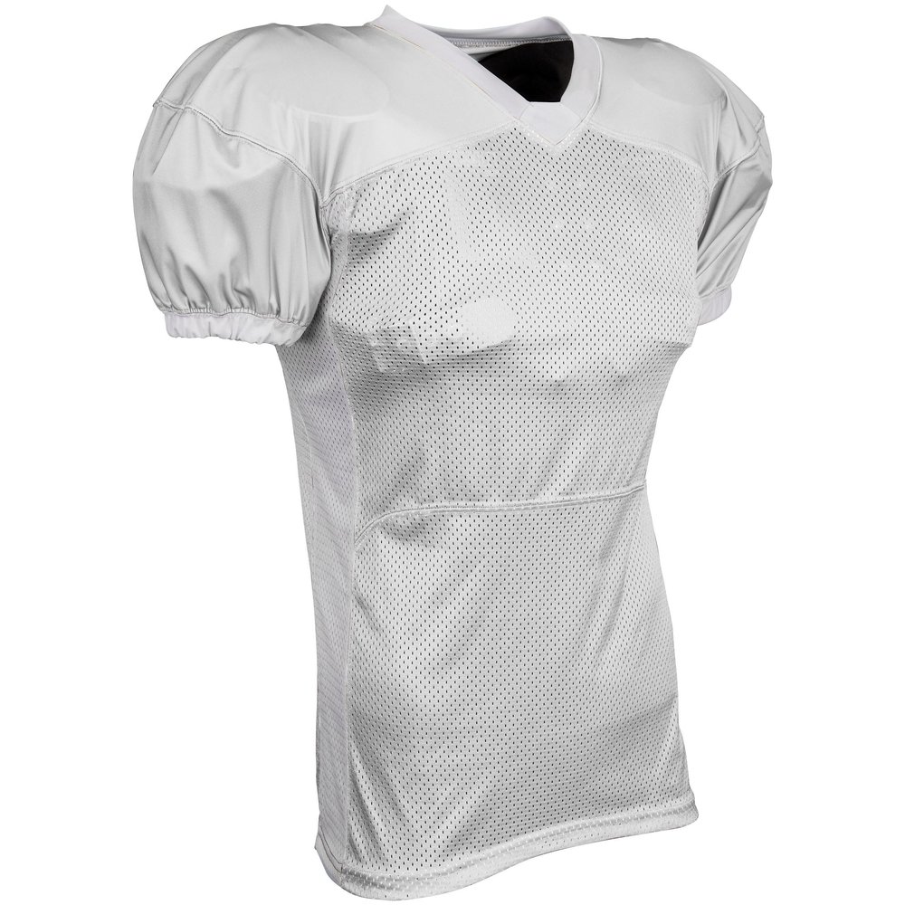 Blitz Football Jersey, Youth Small, White, White