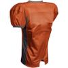 Blitz Football Jersey, Youth Large, Orange, Black view 2
