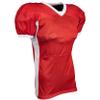 Blitz Football Jersey, Adult Large, Scarlet, White view 1