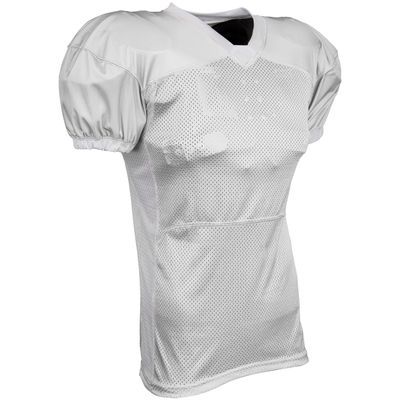 Blitz Football Jersey, Youth Large, White, White