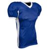 Blitz Football Jersey, Youth Small, Royal, White view 1