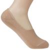 BEARPAW Pawz Women's No Show Liner Socks - 6 Pack Invisible Thin Ultra Low Loafer Hidden Liner Socks for Women, Black/Nude view 2