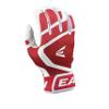 Easton | MAV GT Baseball Batting Gloves | White/Red | Adult Large view 2