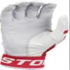 Easton | MAV GT Baseball Batting Gloves | White/Red | Adult Large view 3