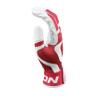 Easton | MAV GT Baseball Batting Gloves | White/Red | Adult Large view 4