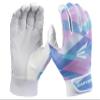 Easton | MOXIE Youth Batting Gloves | White/Pink | Youth Medium view 1