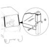 3G Full Windshield- Clear for EZGO TXT Golf Carts 2014+ with Factory Top view 2