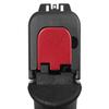 NDZ Performance Rear Slide Cover Plate Compatible with Glock 43 43X 48, Laser Engraved Images in Red Aluminum, Made in USA - 9MM Caliber view 2