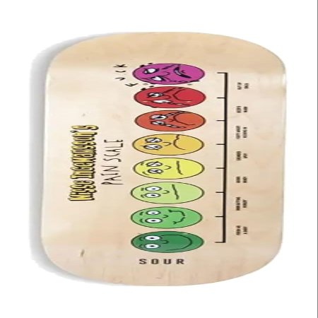 Sour Solution Skateboards Nisse Ingemarsson Pain Scale Skateboard Deck - 8.12" x 31.85"