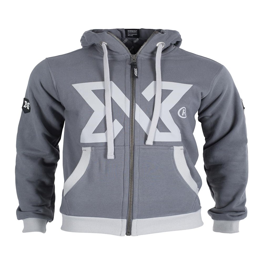xdeep Gray After Dive Hoodie Signature Dive Apparel and Clothing (S)