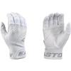 Easton | MAV PRO Baseball Batting Gloves | White/White | Adult Large view 1