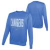 Outerstuff NFL Men's Top Pick Performance Fleece Crew Neck Pullover Sweatshirt, Los Angeles Chargers, XX-Large view 2