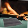 BESPORTBLE 4sheets Professional Billiard Cue Polishing Sandpaper Tool for Cue Maintenance Includes Grit for Grit for Shafts Random Back Design view 4