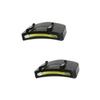 DOITOOL 2sets Cob Clamp Light Mini Clip Headlamp for Outdoor Solar Camping Lights Bulbs 2pcs*2 view 1