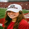 Officially Licensed University Georgia Classic Edition MVP Hat Adjustable Bulldogs Team Logo Cap (White) view 2
