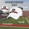 Officially Licensed University Georgia Classic Edition MVP Hat Adjustable Bulldogs Team Logo Cap (White) view 4
