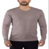 X RAY Mens V Neck Sweater, Basic Slim Fit Pullover, V-Neck Dress Sweater for Men Fall Winter (Big & Tall), Concrete, 4X-Large view 1