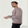 X RAY Mens V Neck Sweater, Basic Slim Fit Pullover, V-Neck Dress Sweater for Men Fall Winter (Big & Tall), Concrete, 4X-Large view 3
