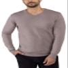 X RAY Mens V Neck Sweater, Basic Slim Fit Pullover, V-Neck Dress Sweater for Men Fall Winter (Big & Tall), Concrete, 4X-Large view 4