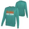 Outerstuff NFL Men's Pro Style Performance Fleece Crew Neck Pullover Long Sleeve Sweatshirt, Miami Dolphins, Medium view 3
