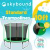 SkyBound Trampoline with Safety Padded Poles - 10ft 12ft 14ft 15ft 16ft Large Outdoor Backyard ASTM Approved Trampolines for Kids & Adults - Heavy Duty Recreational Outside Trampoline with Safety Net view 2