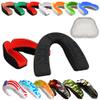 COOLLO SPORTS Boil and Bite Mouth Guard (Youth & Adult) DA Custom Fit Sport Mouthpiece for Football, Hockey, Rugby, Lacrosse,Boxing,MMA(Free Case Included!) (Red & Black, Adult -Ages 11 & Above) view 1